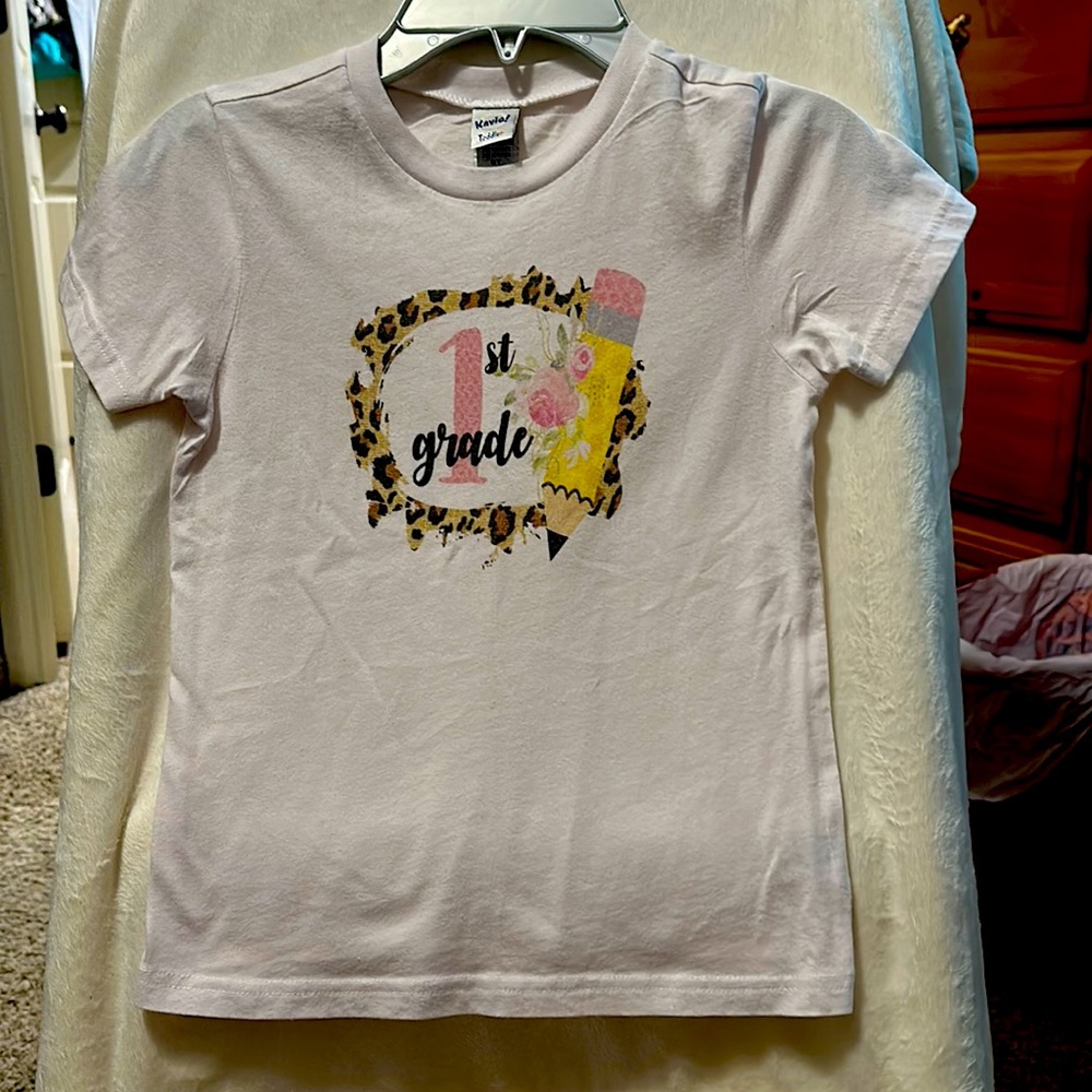 5t first grade 1st grade girls shirt